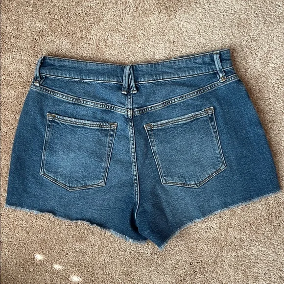 Good American Good Vintage Short Double Shorts - Picture 6 of 13